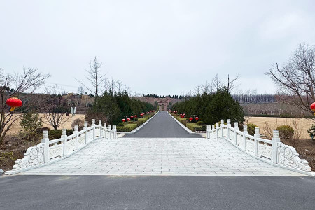 郑州市二七区御泉森林陵园园区道路图