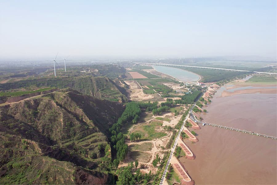 郑州市二七区万福金像陵园园区环境图
