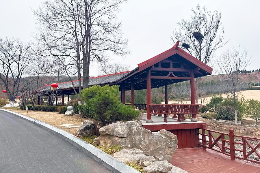 郑州市二七区御泉森林陵园园区休息处