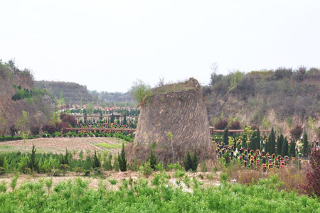 郑州市荥阳市邙山陵园园区环境图