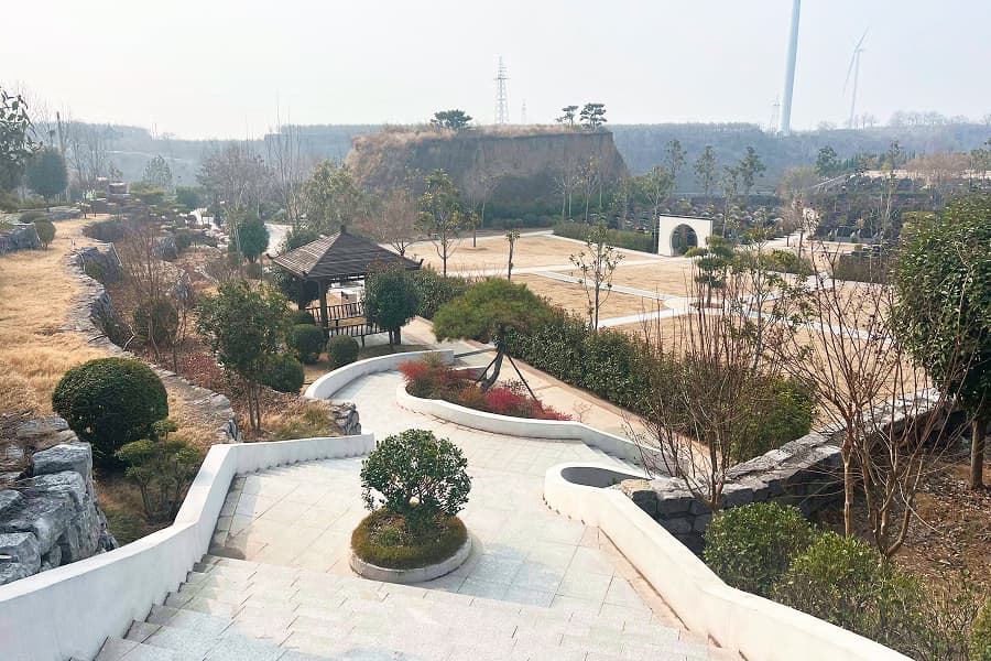 郑州市荥阳市黄河纪念公园园区环境图