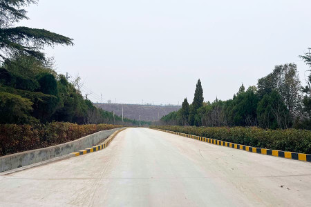 郑州市荥阳市北邙陵园园区道路图