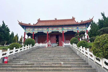 郑州市新密市皇帝岭陵园园区建筑图