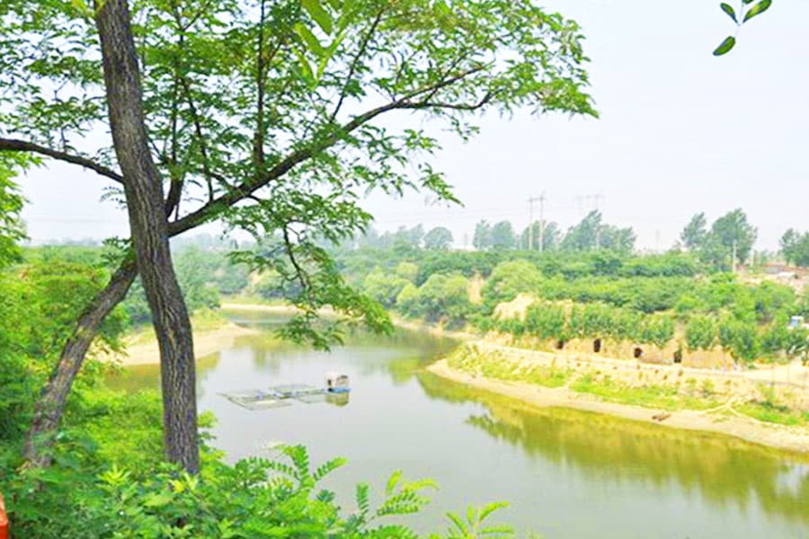 少林连天公墓景观图